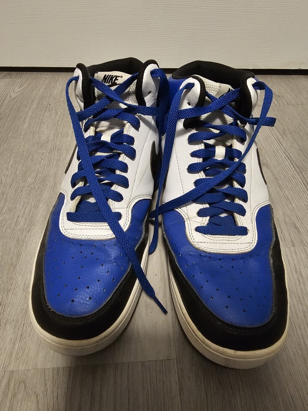NIKE COURT VISION MID NBA GAME ROYAL BLUE-WHITE SZ 11.5 [DM1186-400]